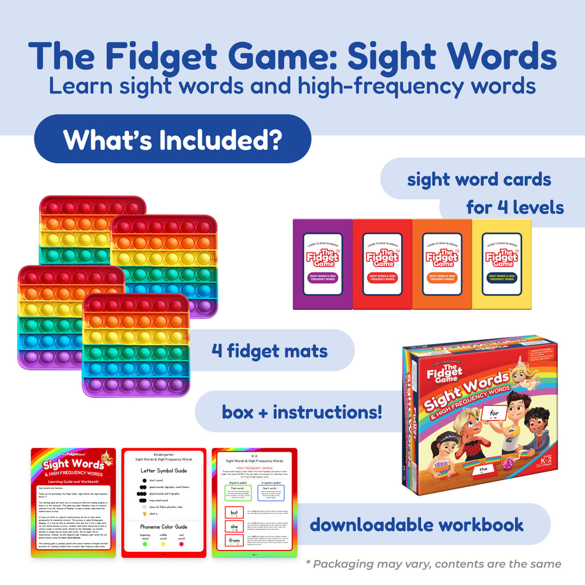 GRADES 1-2 READINESS BACKPACK