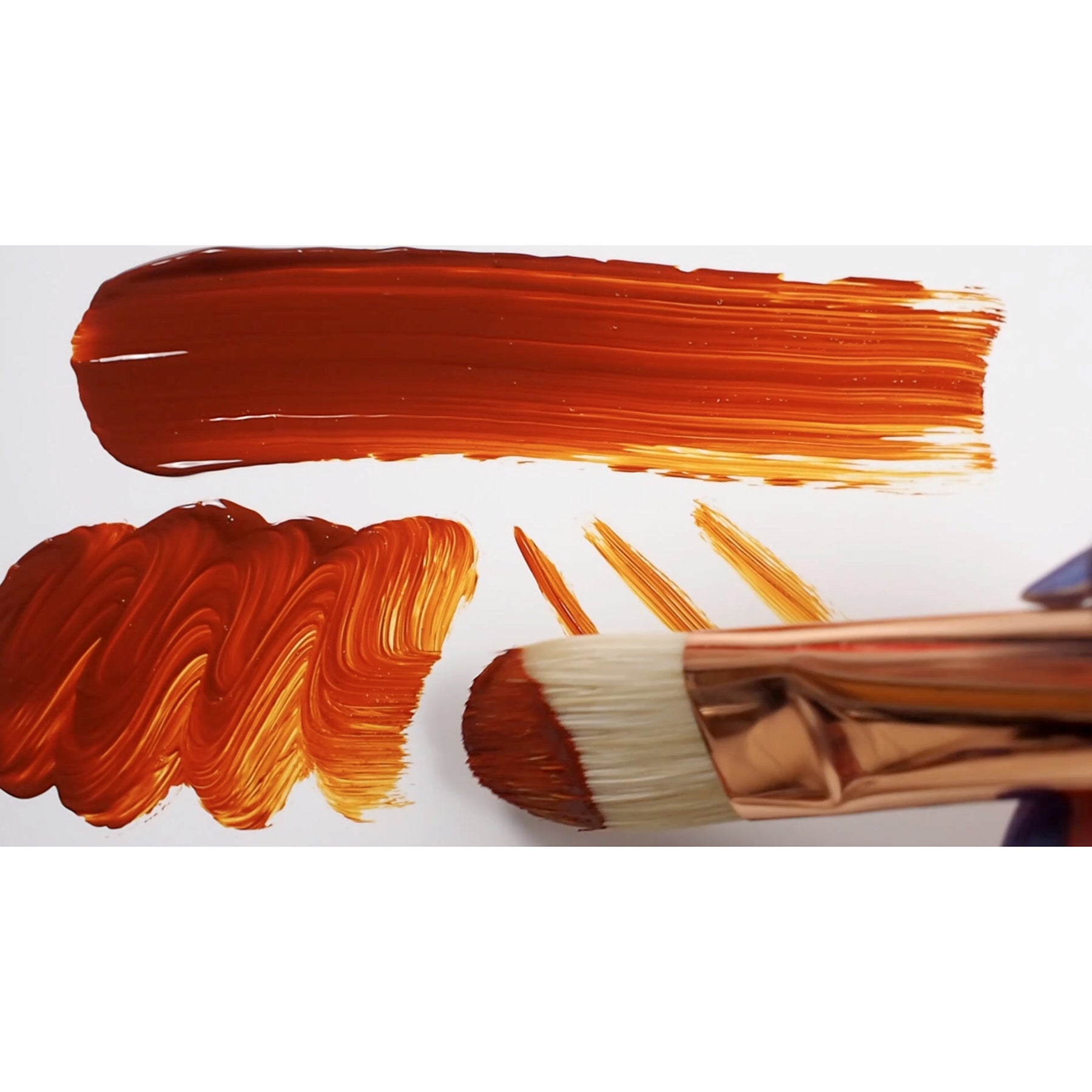 Grand Prix Multilength Filberts, 4 Brushes