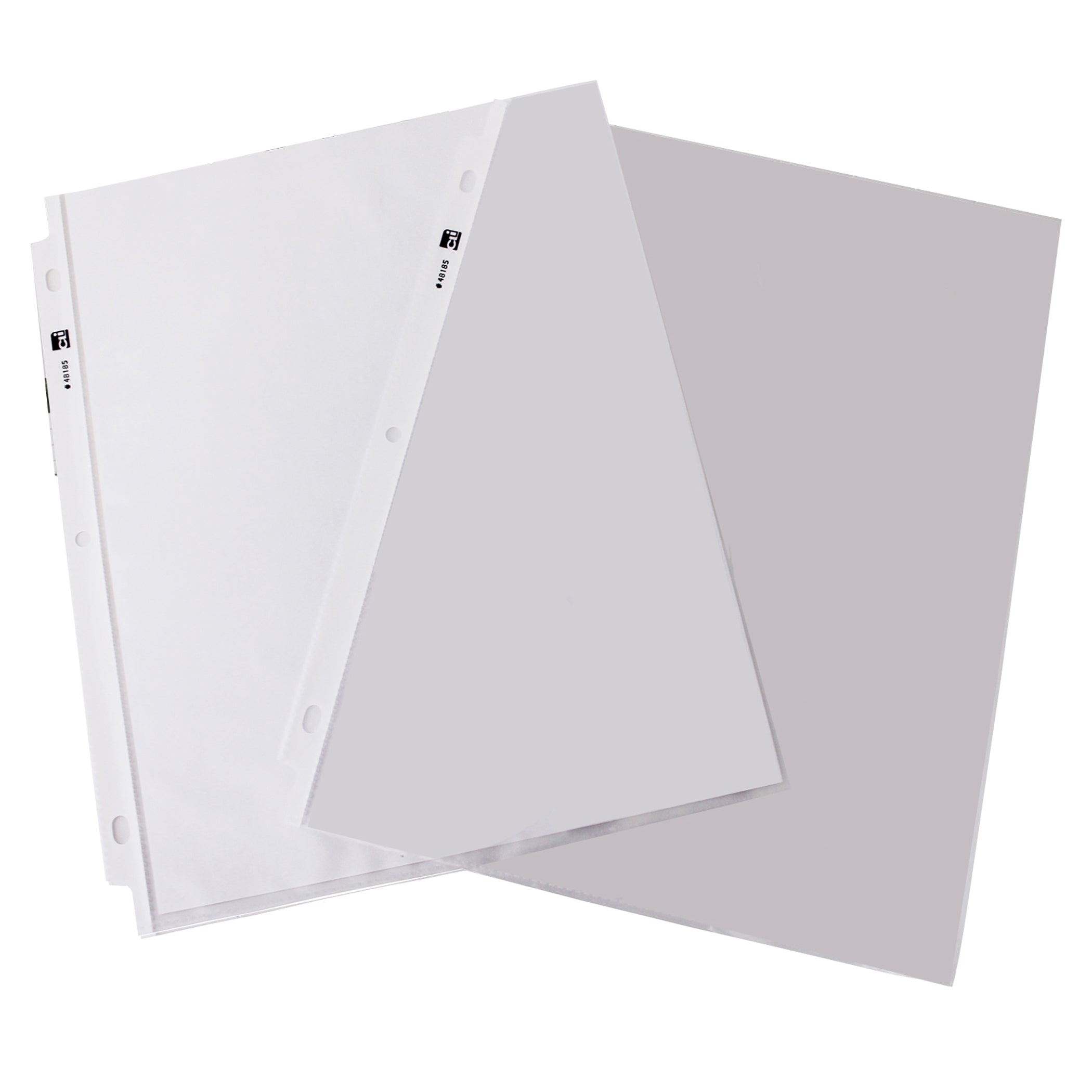 Sheet Protectors, Heavy Weight, Letter Size, Clear, Box of 100