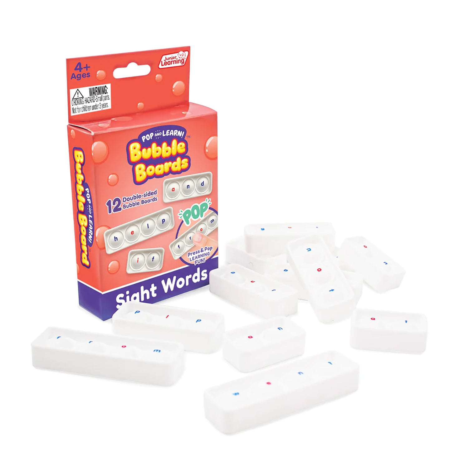Sight Word Bubble Boards, Set of 12