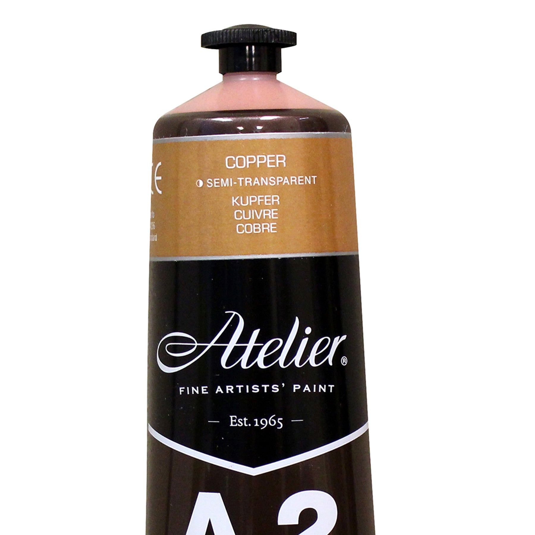 A2 Heavy Body Lightfast Artist Acrylic, 4 oz., Copper