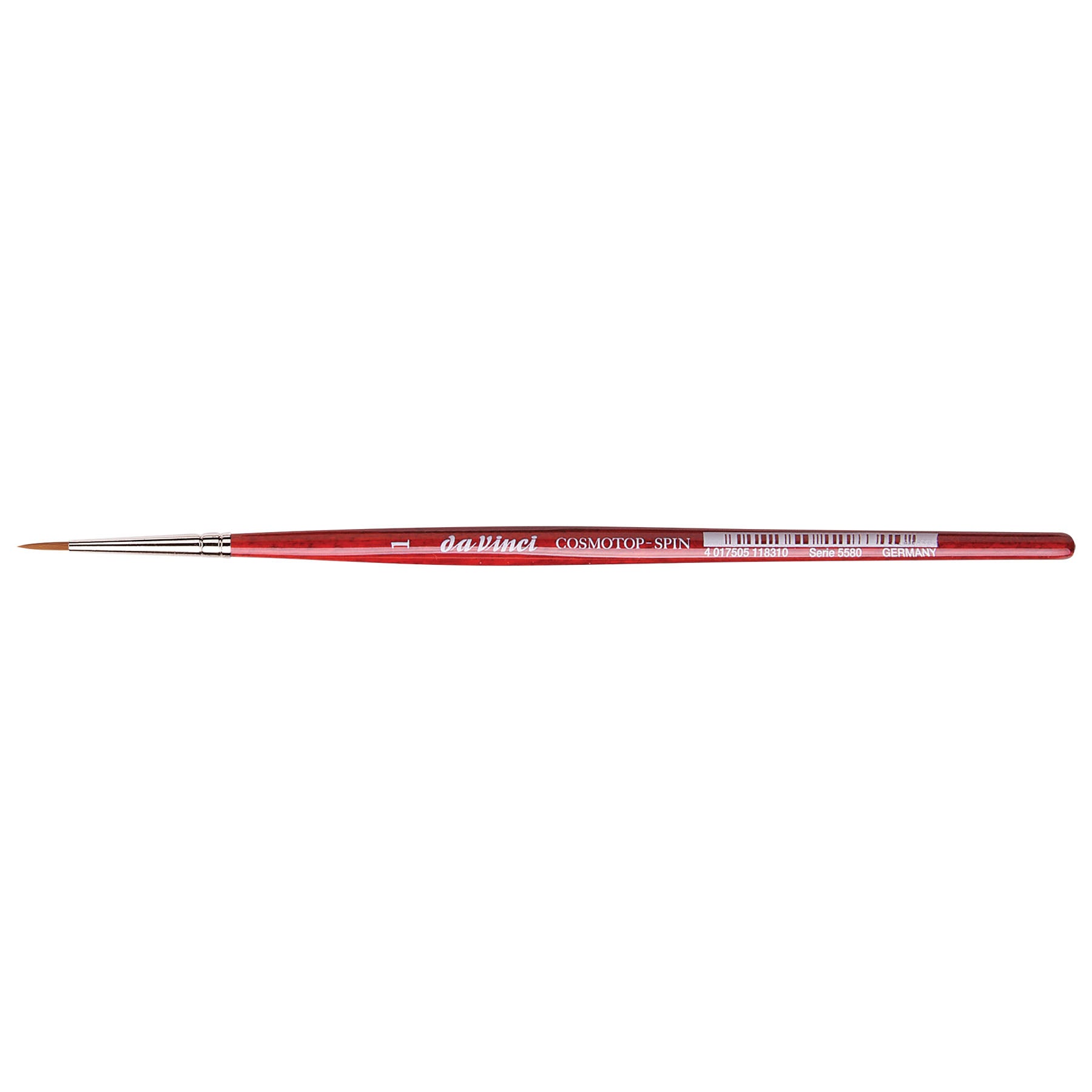 COSMOTOP-SPIN Silkpainting Brush, Synthetic, Watercolor, Round, Size 1