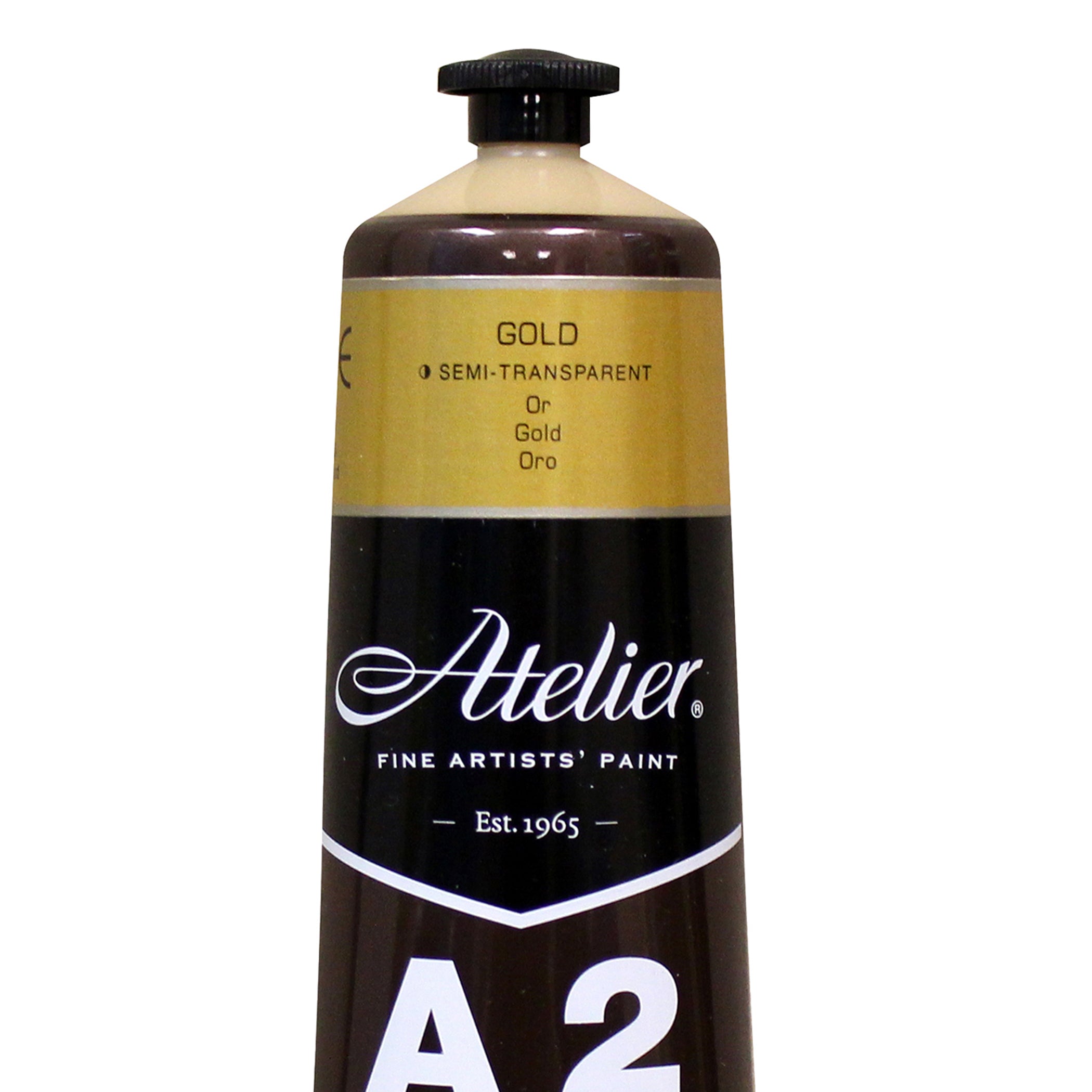 A2 Heavy Body Lightfast Artist Acrylic, 4 oz., Gold