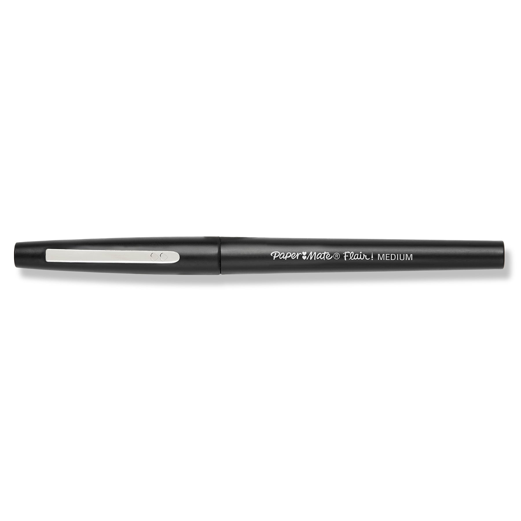 Flair Pens, Medium, Black, Box of 12