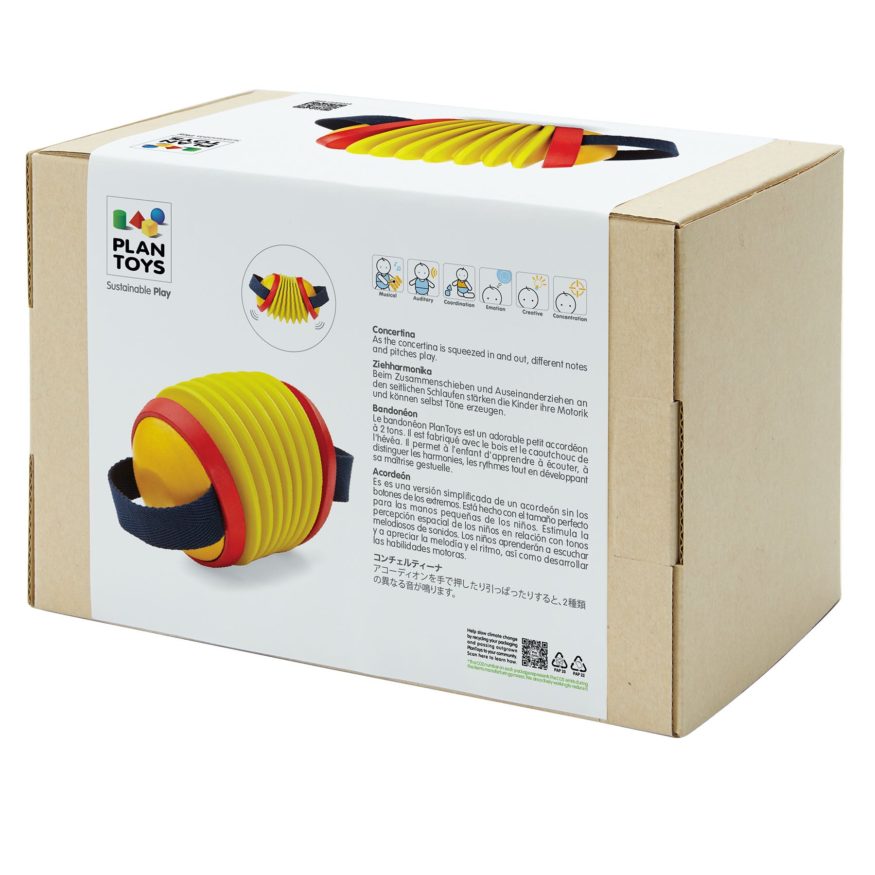 Wooden Concertino Toy Percussion Instrument
