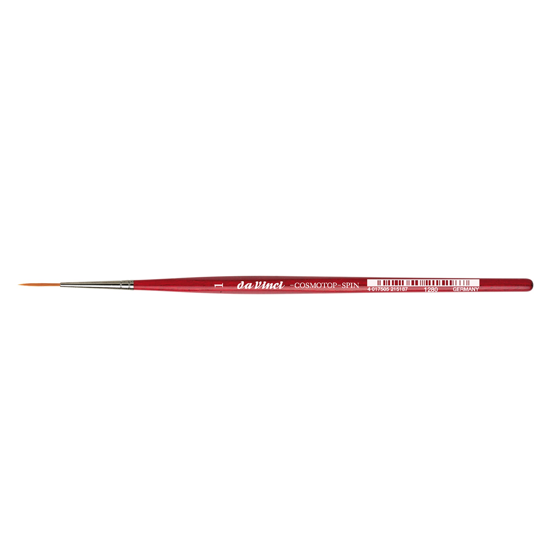 COSMOTOP-SPIN Rigger Brush, Synthetic, Acrylic & Watercolor, Pointed Liner, Series 5880, Size 1