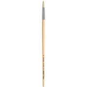 TOP-ACRYL White Brush, Synthetic, Acrylic & Oil, Round, Series 7782, Size 12
