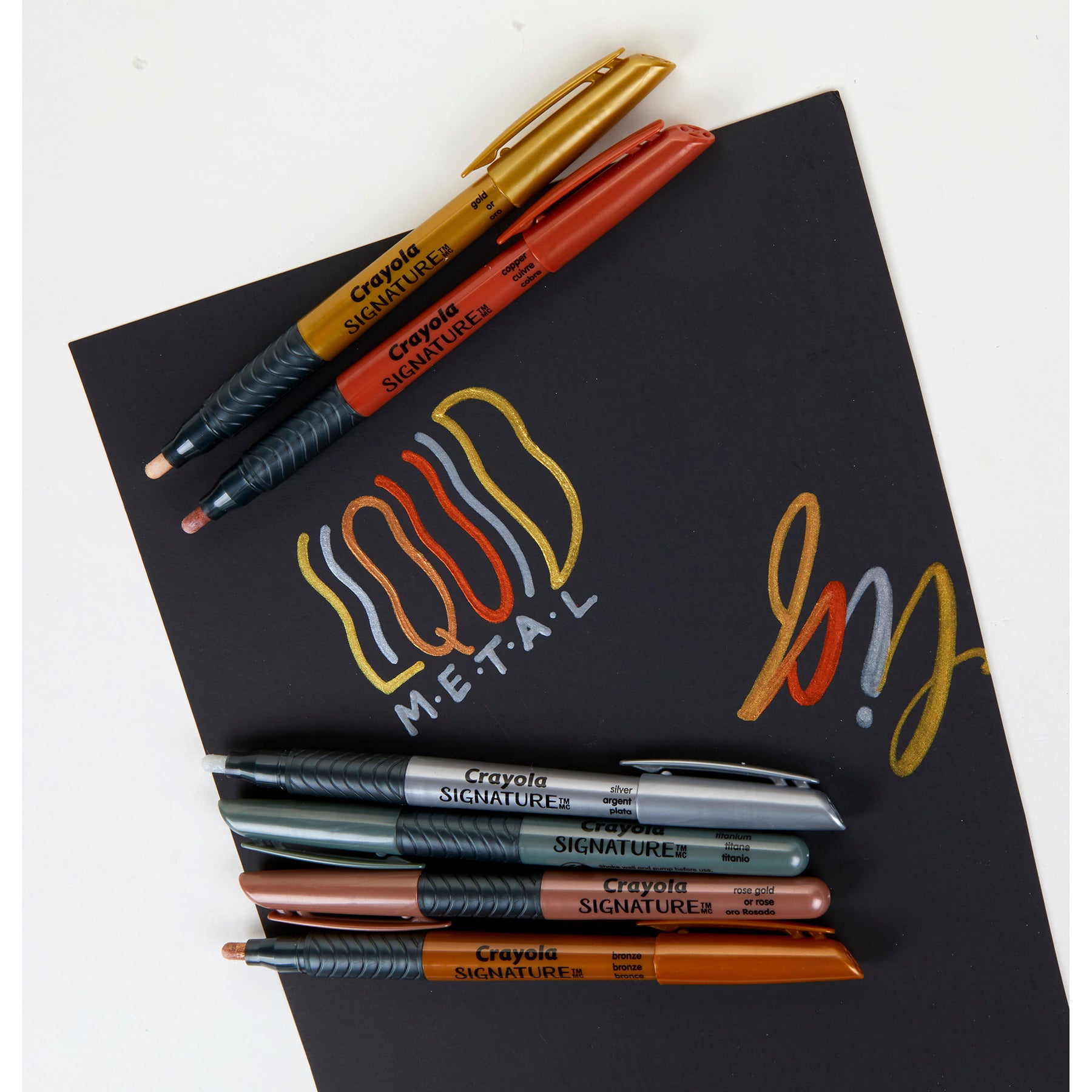 Signature™ Liquid Metal Craft Markers, Pack of 6