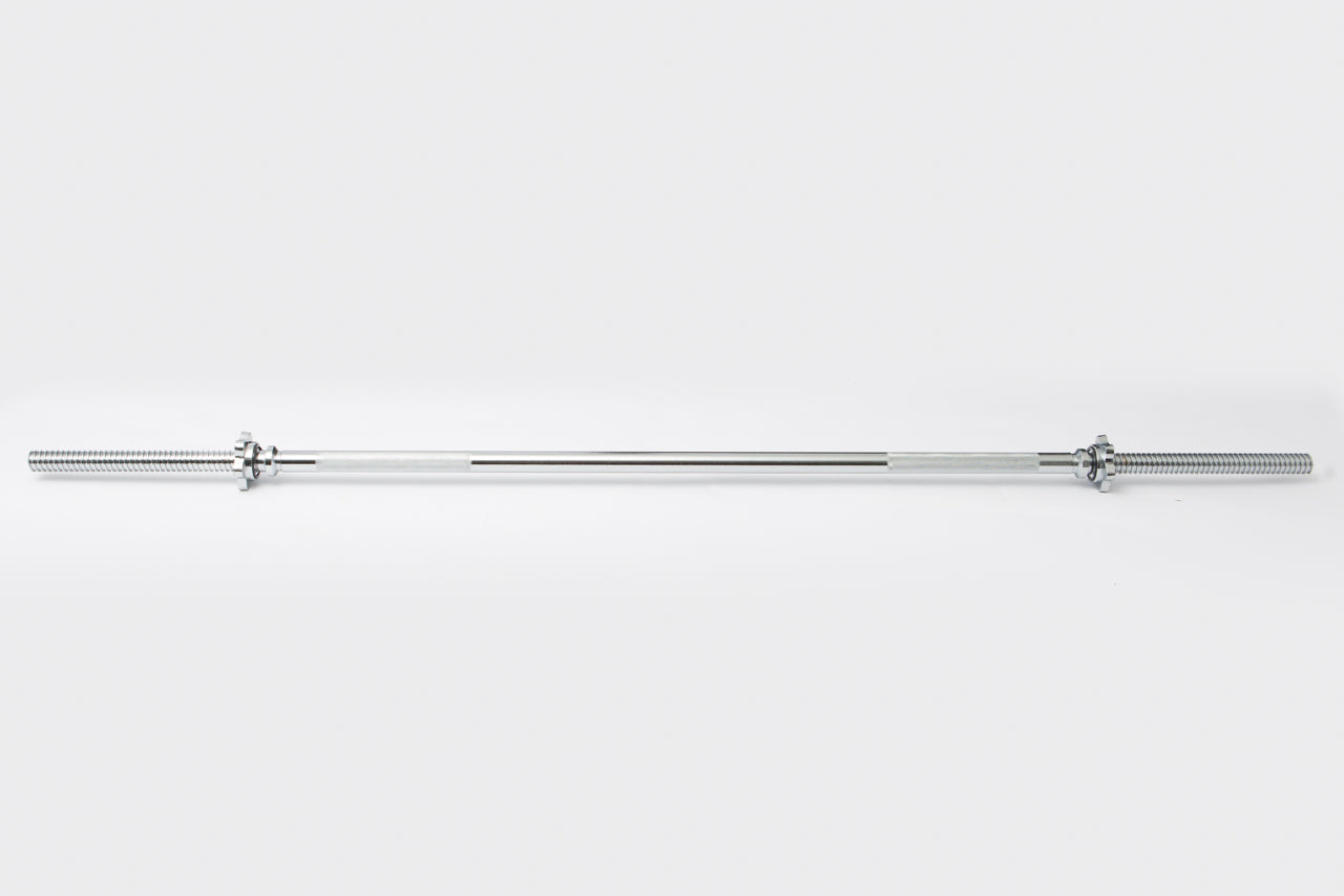 Standard 5 ft Chrome Spin-Lock Bar with Spin-Lock Collars