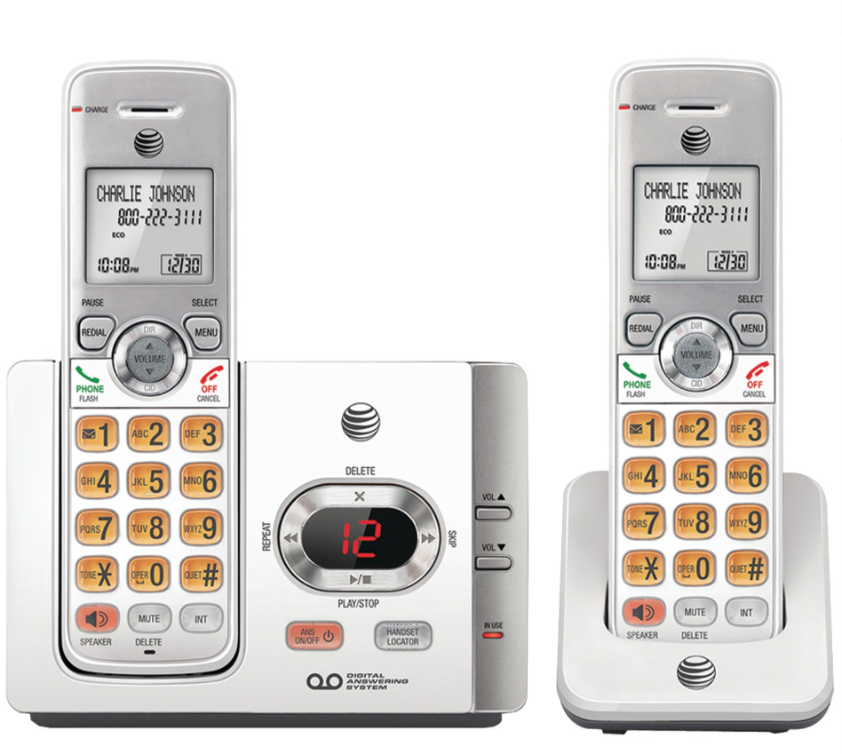 AT&T AT&T EL52215 Dect 6.0 Cordless Answering System With Caller ID/Call Waiting