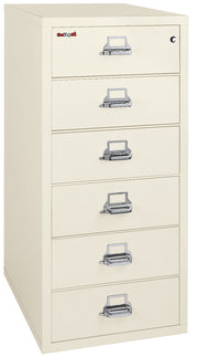 6 drawer card check and note file (Ivory White)