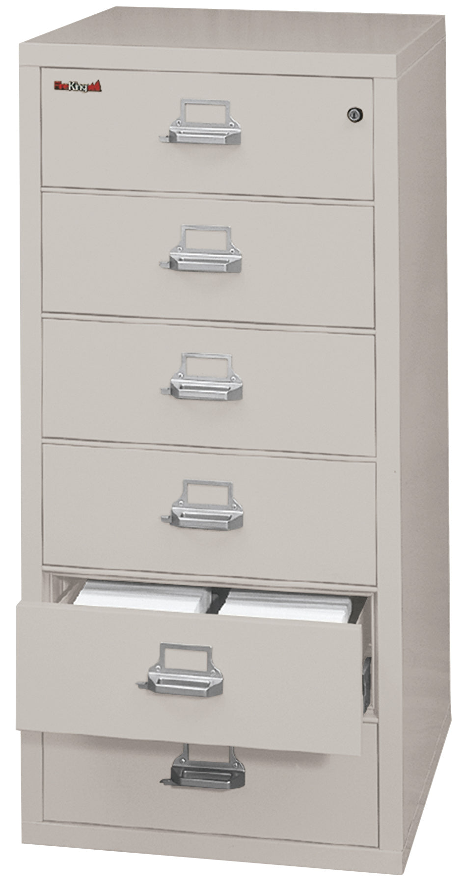 6 drawer card check and note file (Platinum)
