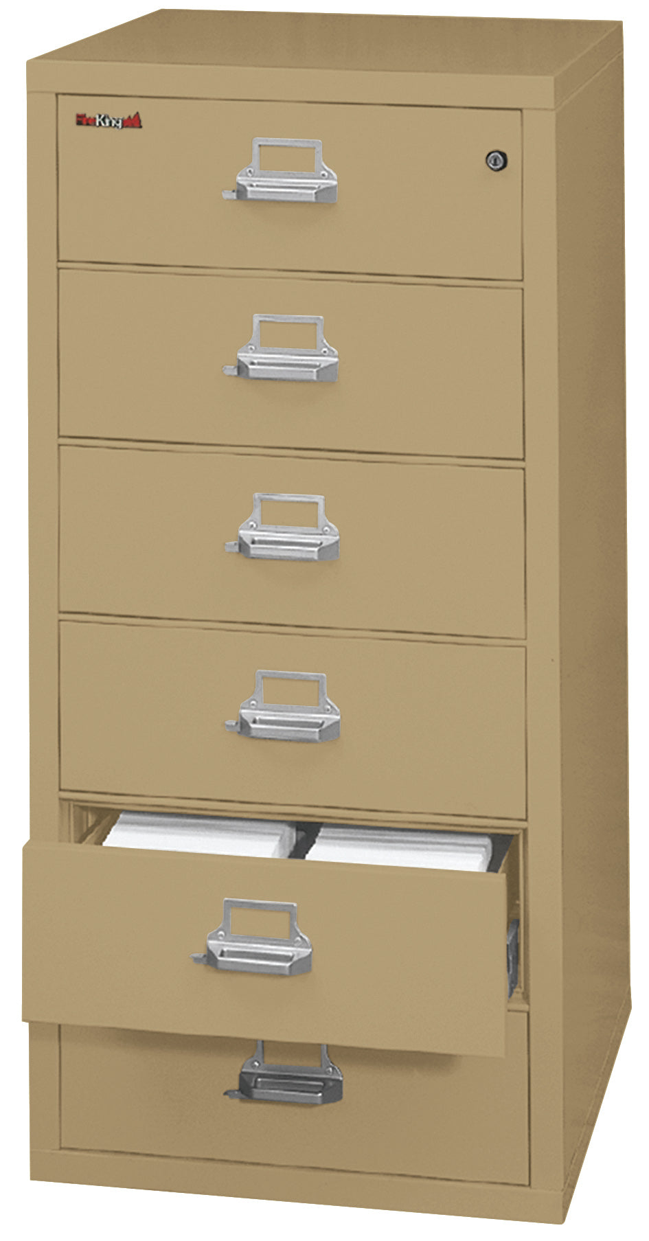 6 drawer card check and note file (Sand)