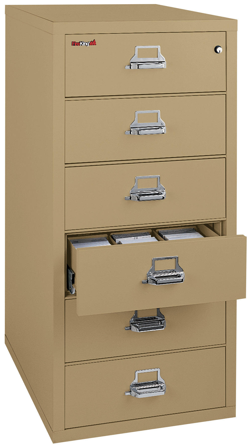6 drawer card check and note file (Sand)