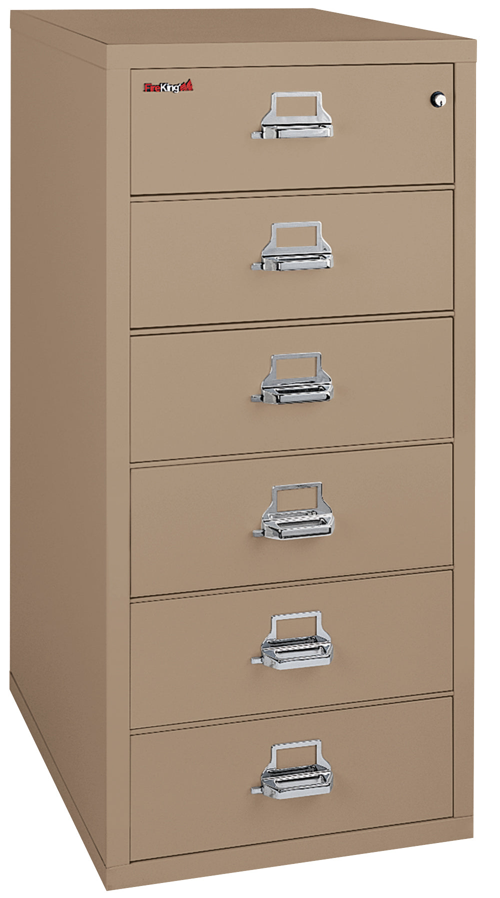 6 drawer card check and note file (Taupe)