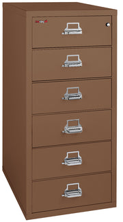 6 drawer card check and note file (Tan)