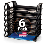 Achieva® Recycled Side Load Letter Tray, 6PK
