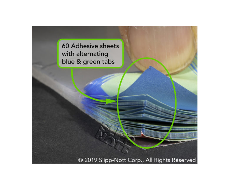 SLIPP-NOTT SM60 Slippnott Replacement Mats (pack Of 3)