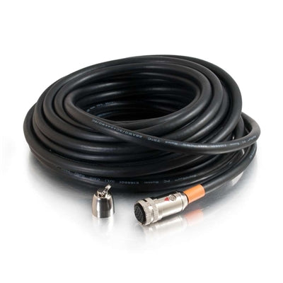 60007 Rapidrun Multi Format Runner Cable Cmg Rated Video Audio Cable Muvi Connector F Muvi Connector F 100 Ft Shielded Black