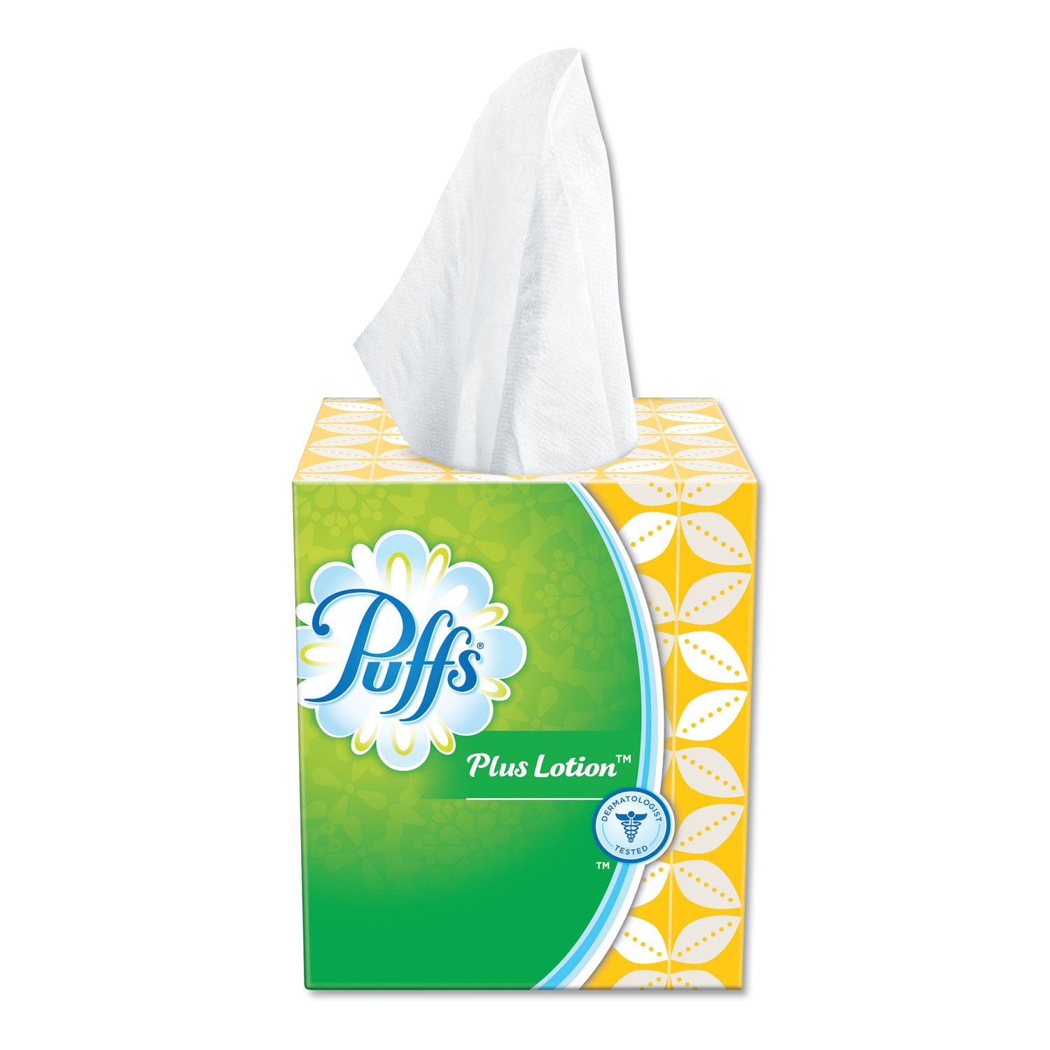 Puffs Plus Lotion Facial Tissues - 2 Ply - WhiteBox - 56/Box - 6 / Carton