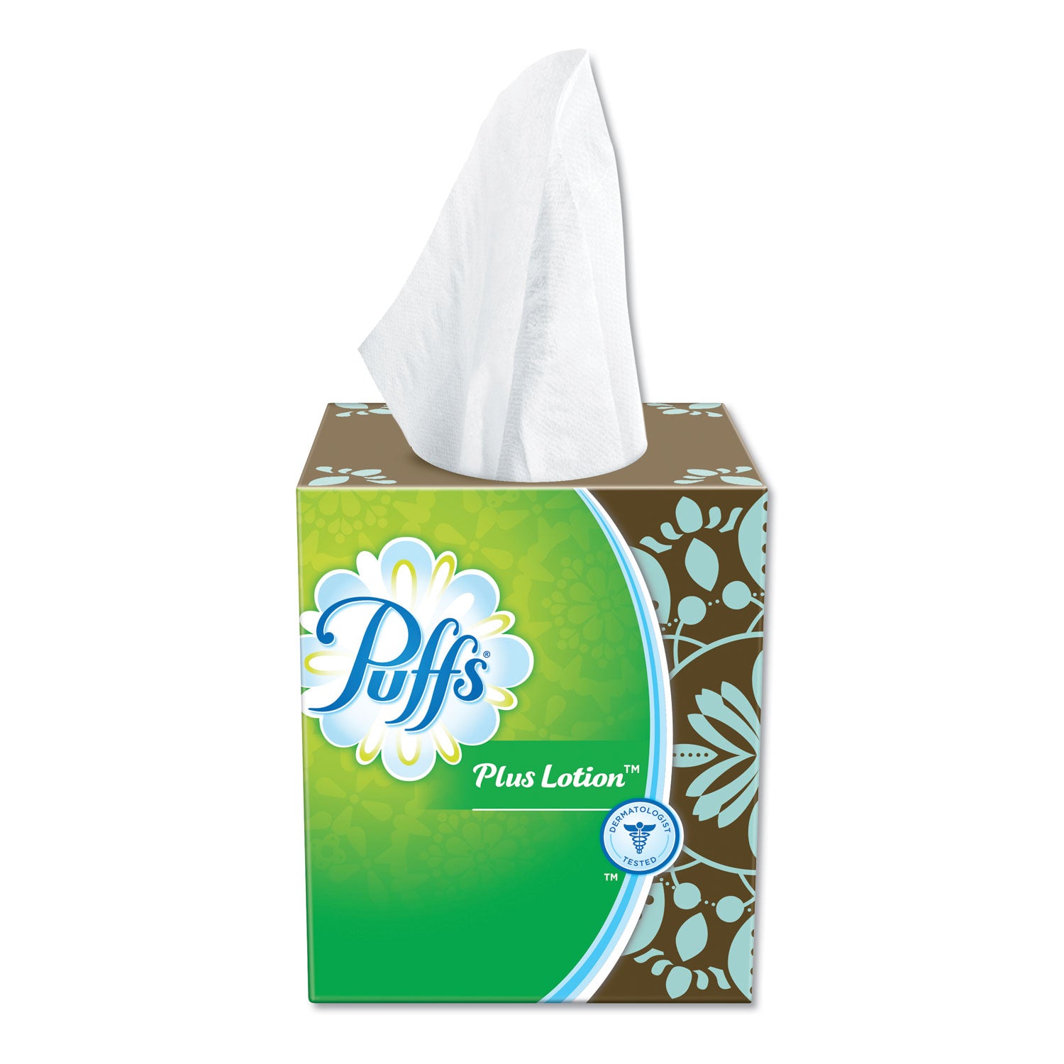 Puffs Plus Lotion Facial Tissues - 2 Ply - WhiteBox - 56/Box - 6 / Carton