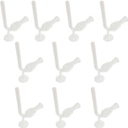 Fermentation Tube, Borosilicate Glass, Ungraduated, 10ml, with Base, Pack of 10