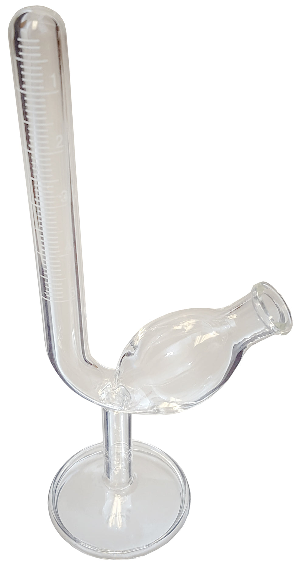 Fermentation Tube, Borosilicate Glass, Graduated, 5ml, with Base, Case of 100