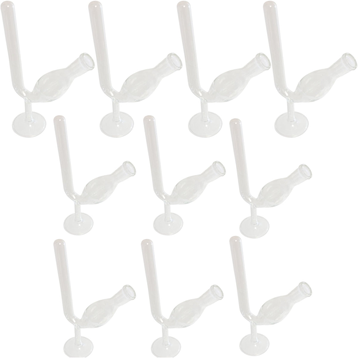 Fermentation Tube, Borosilicate Glass, Ungraduated, 5ml, with Base, Pack of 10