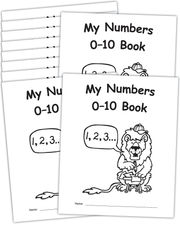 My Own Books™: My Numbers 0–10 Book, 10-pack