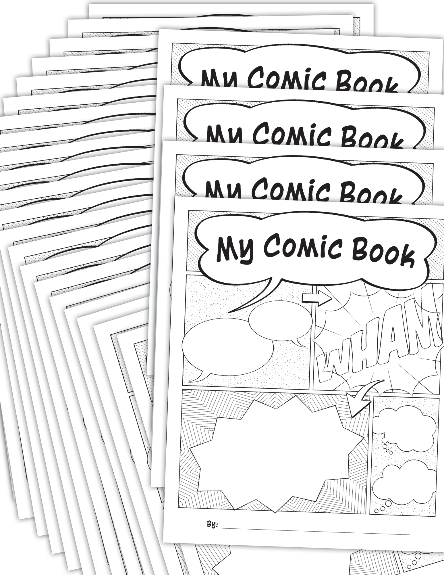 My Own Books™: My Comic Book, 25-pack