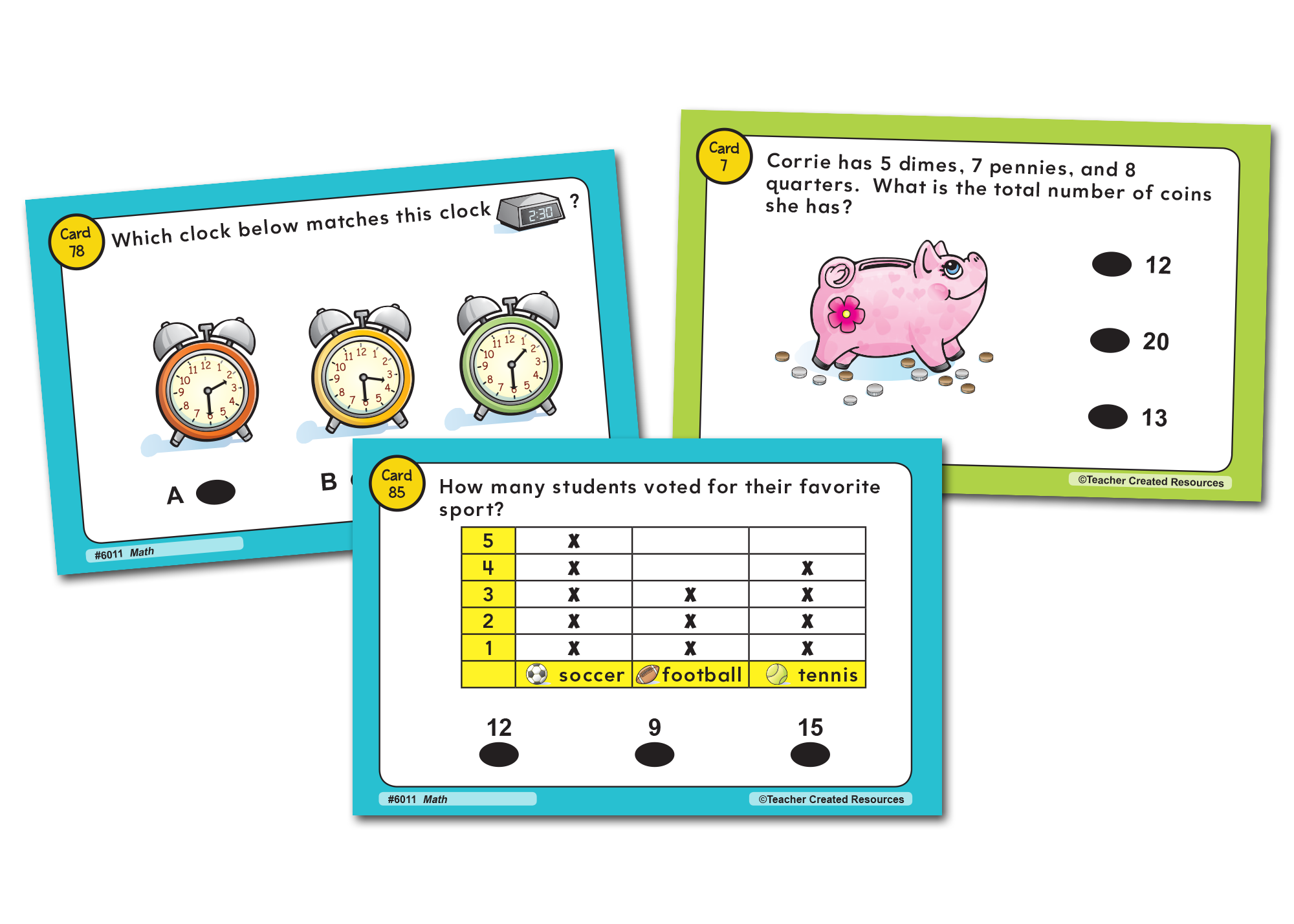 Power Pen® Learning Cards: Math (Gr. 1)