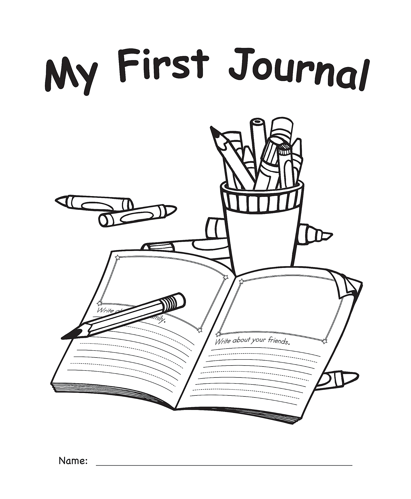 My Own Books™: My First Journal, 10-pack