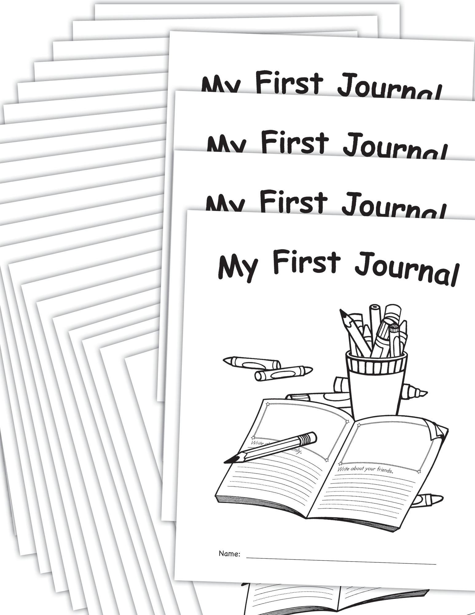 My Own Books™: My First Journal, 25-pack
