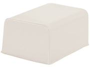 Small Square Cushion Organic Basic - Natural, 6.7"H