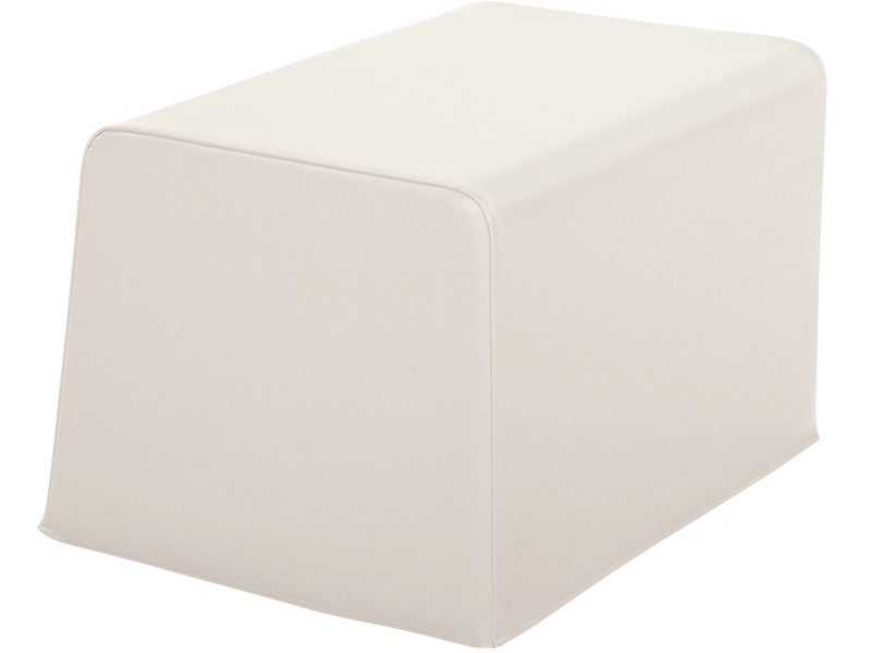 Small Square Cushion Organic Basic - Natural, 12.6"H