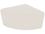 Quadrant Pouffe Organic Basic - Natural, 9.8"H
