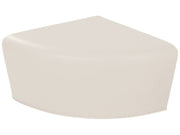 Quadrant Pouffe Organic Basic - Natural, 12.6"H