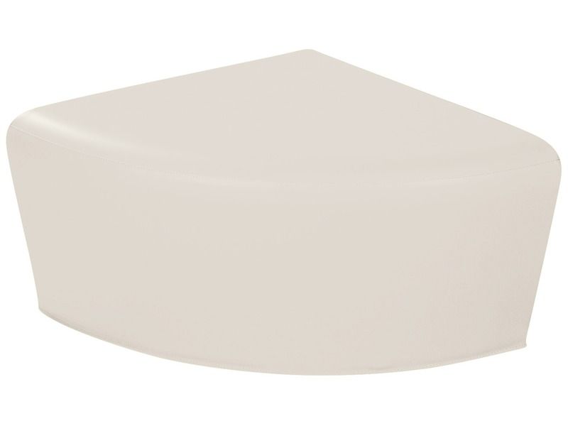 Quadrant Pouffe Organic Basic - Natural, 12.6"H