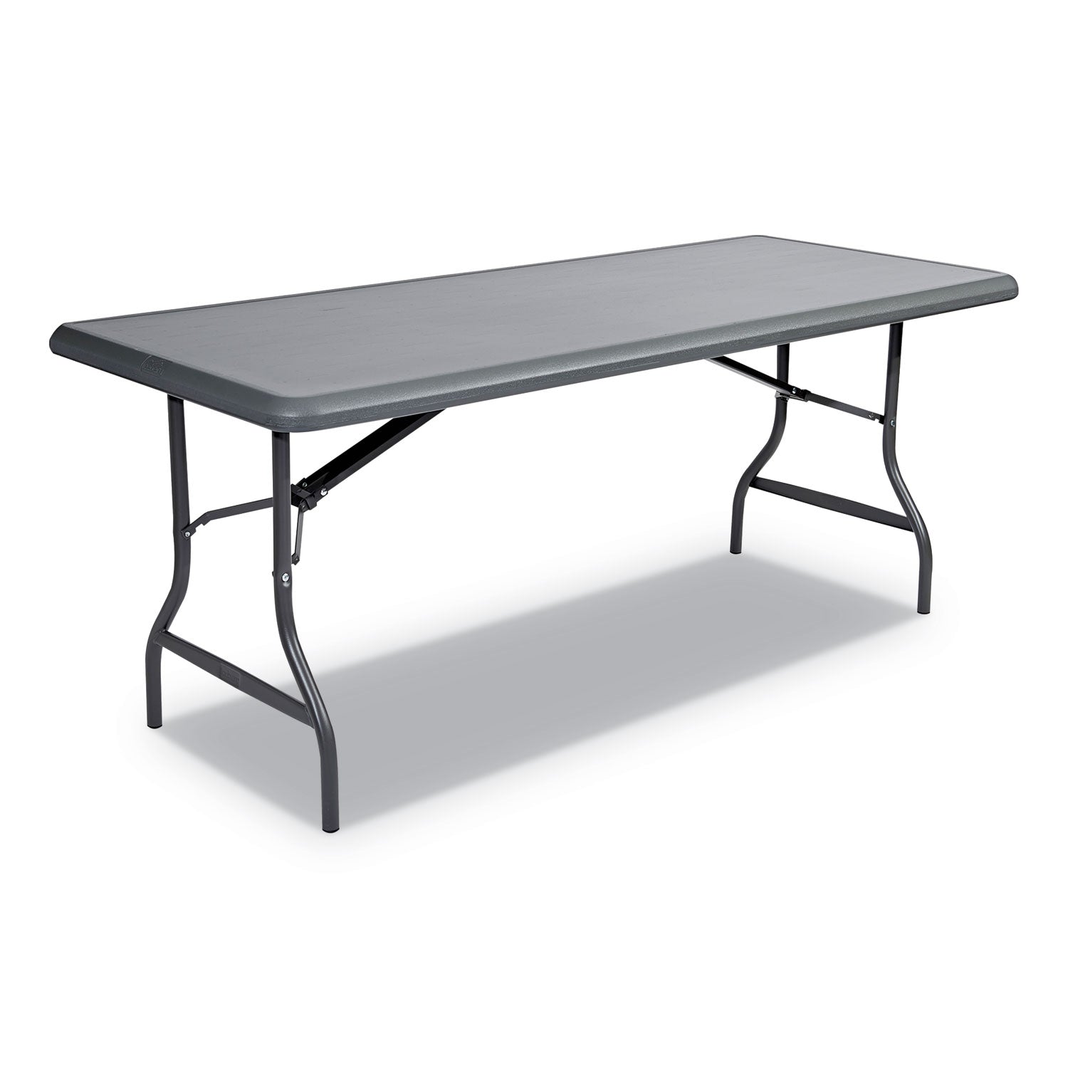 IndestrucTable® Industrial Folding Table, Charcoal - 30" x 72"