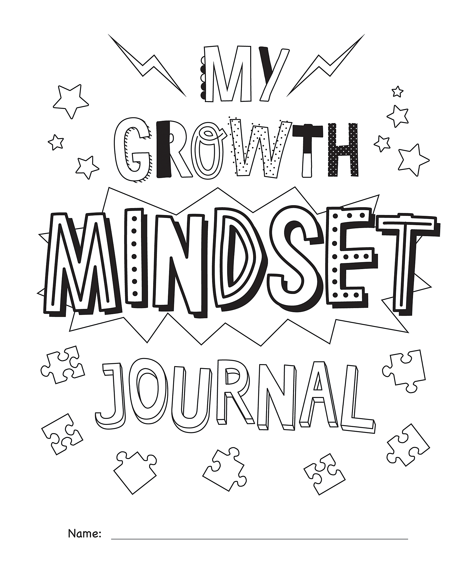 My Own Books™: My Growth Mindset Journal