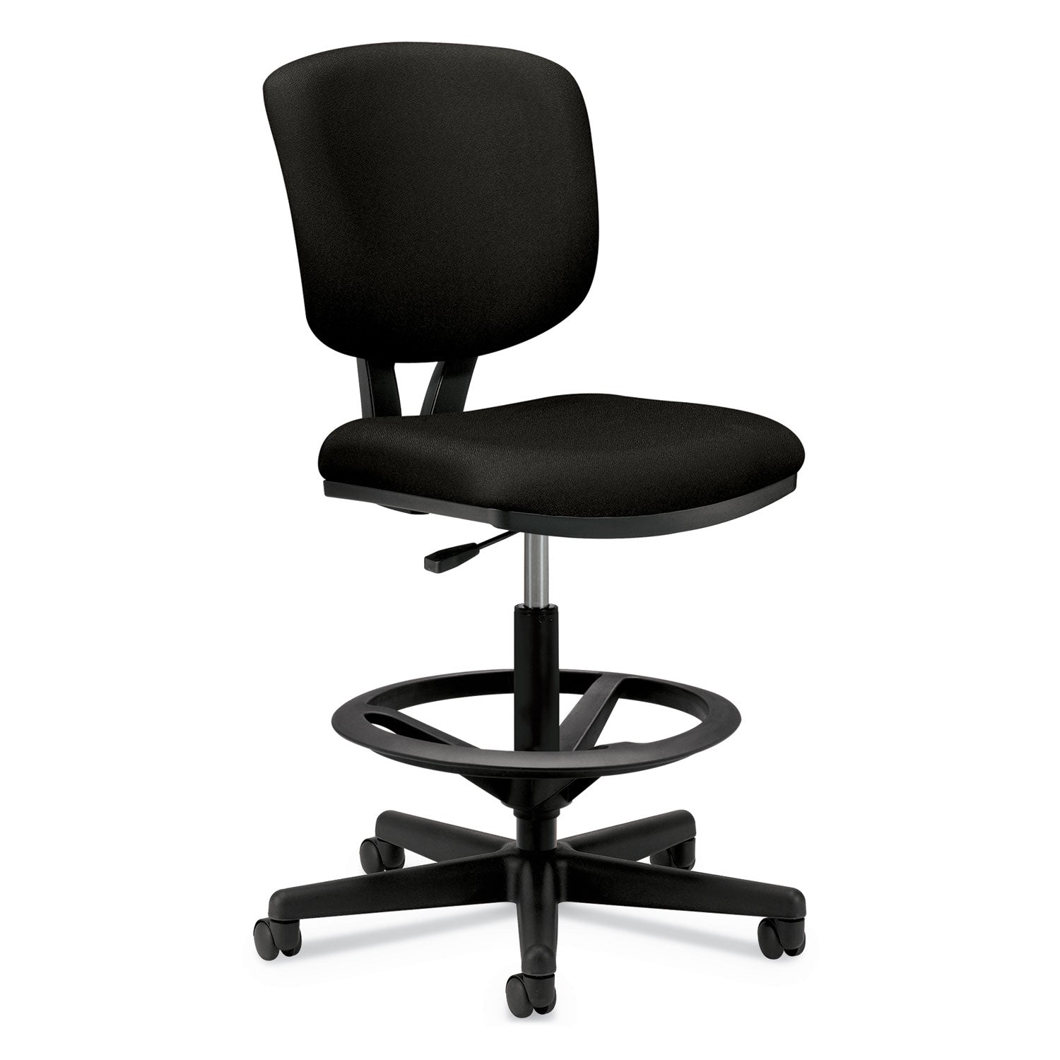 Black Seat Color - Fabric, Polyester, Wood Seat Material - Black Back Color - Fabric, Polyester Back Material - Black Frame Color - 5-star Base - 1 Each