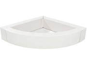 Small Corner Ball Pool Without Balls - White