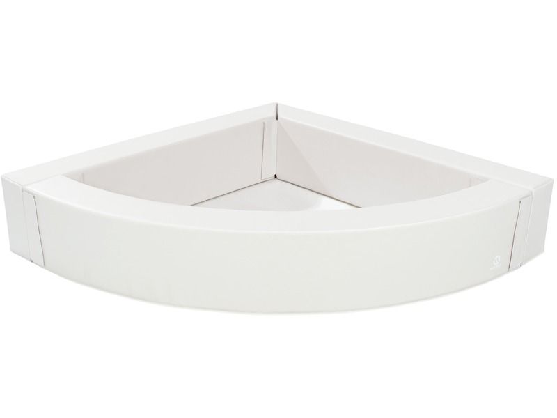 Small Corner Ball Pool Without Balls - White
