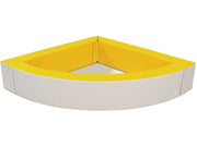 Small Corner Ball Pool Without Balls - Yellow/Ivory