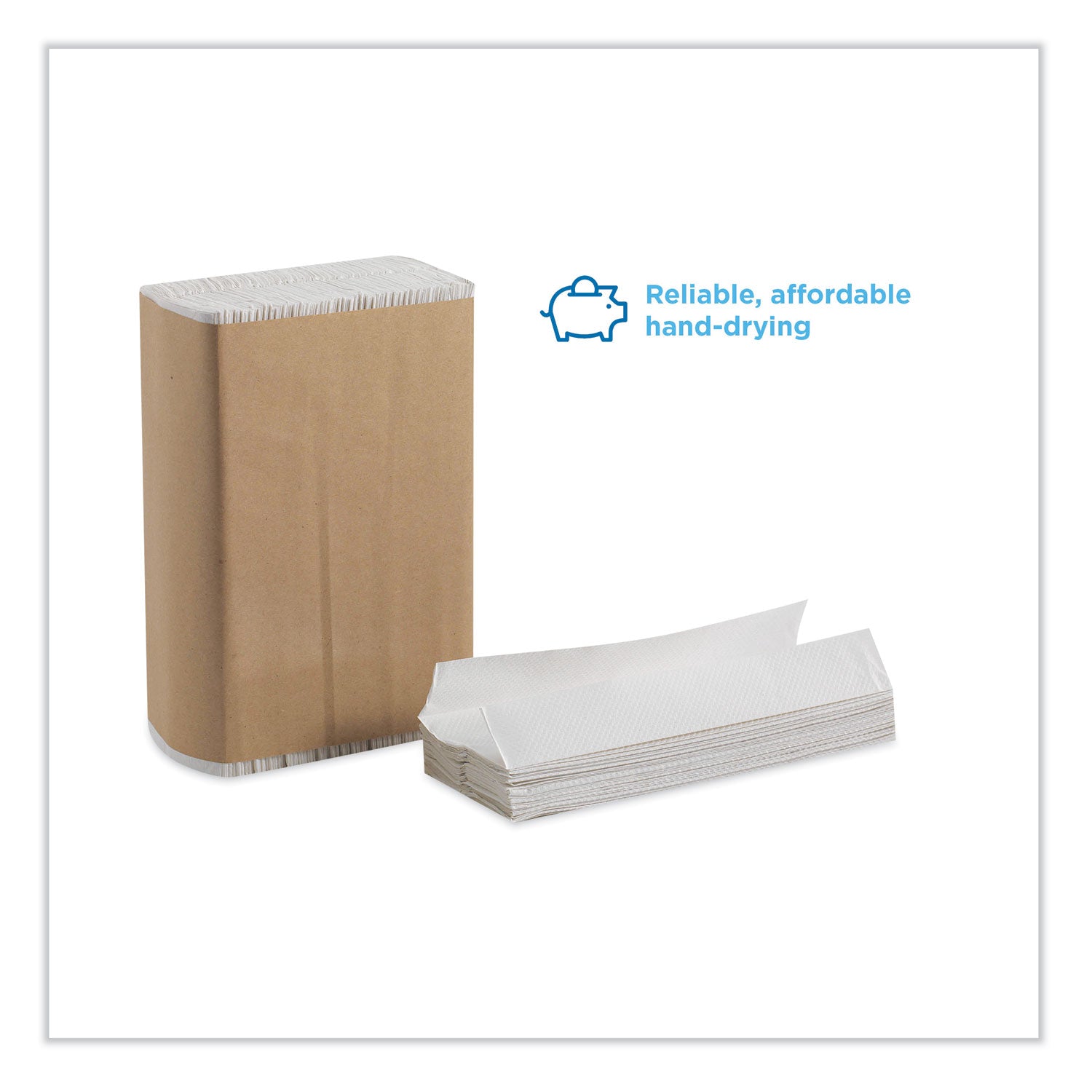 10.10" Width x 12.70" Length - White - 240/Pack - 10 / Carton