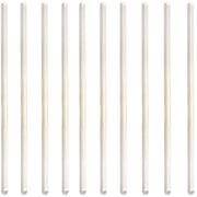 Friction Rod, Glass, Solid, 12", Pack of 10