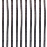 Friction Rod, Ebonite, 9.75mm x 300mm, Pack of 10