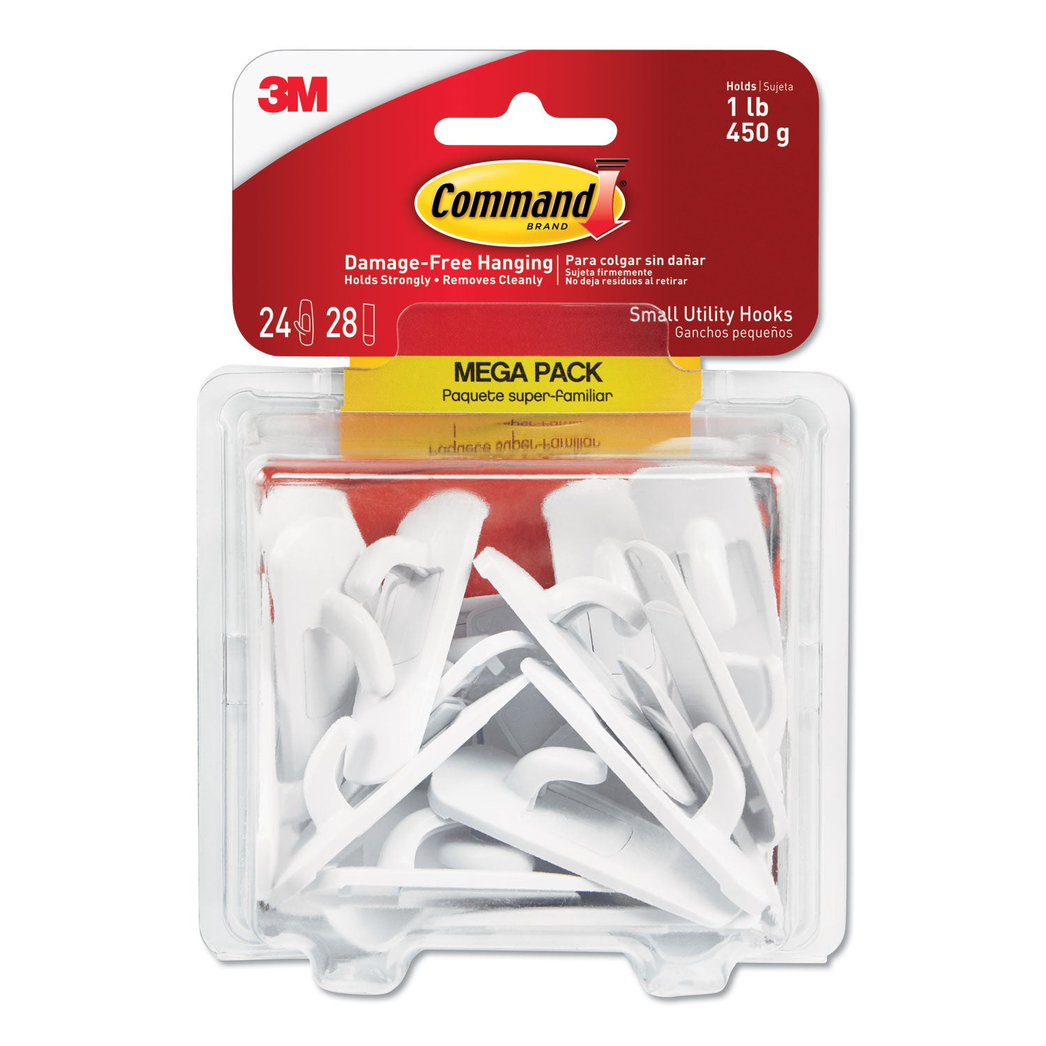 1 lb (453.6 g) Capacity - for Multipurpose - White - 24 / Pack