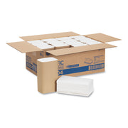 Pacific Blue Basic S-Fold Recycled Paper Towels - 9.25" Width x 10.25" Length - White - 250/Pack - 16 / Carton