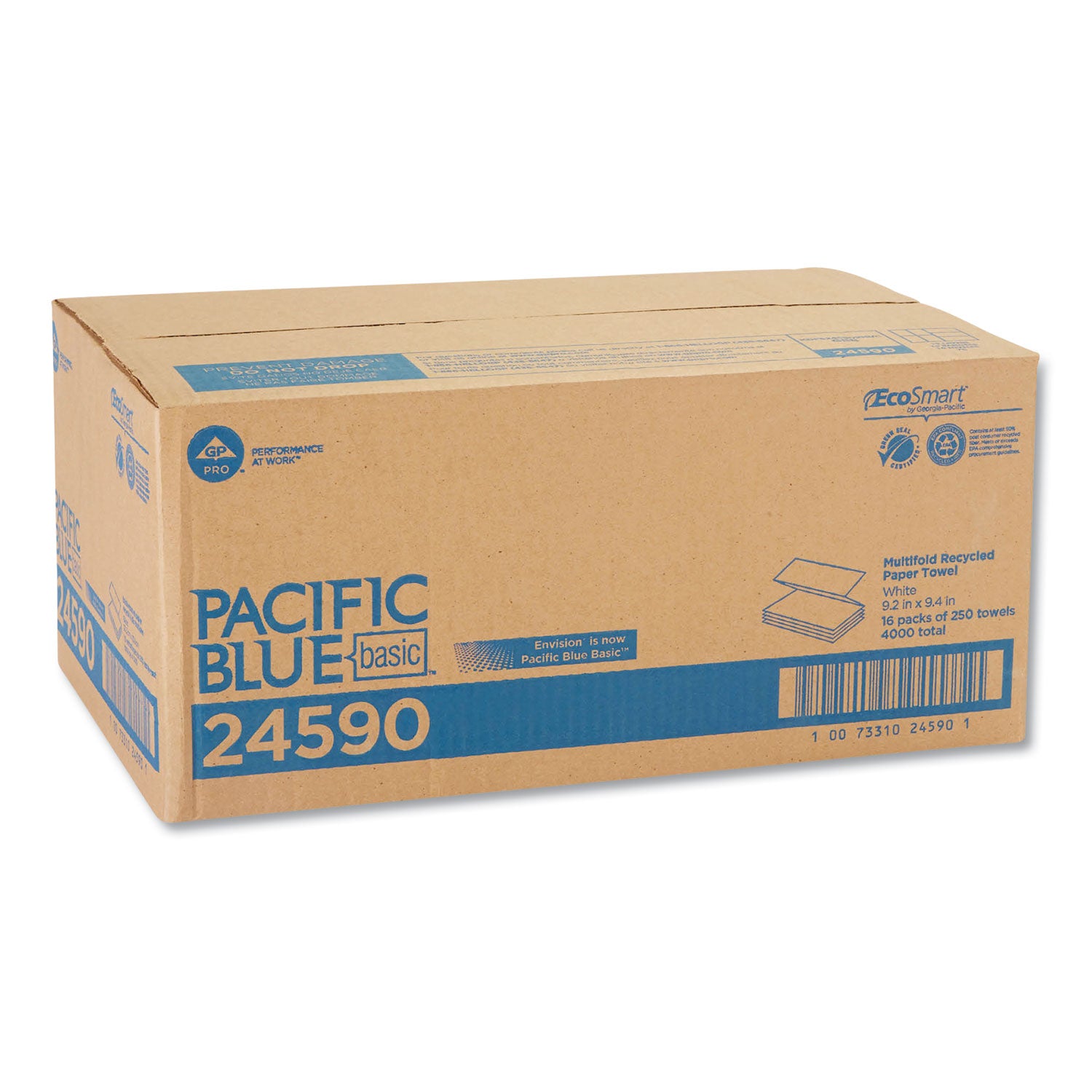 White - PaperPack - 250/Pack - 16 / Carton